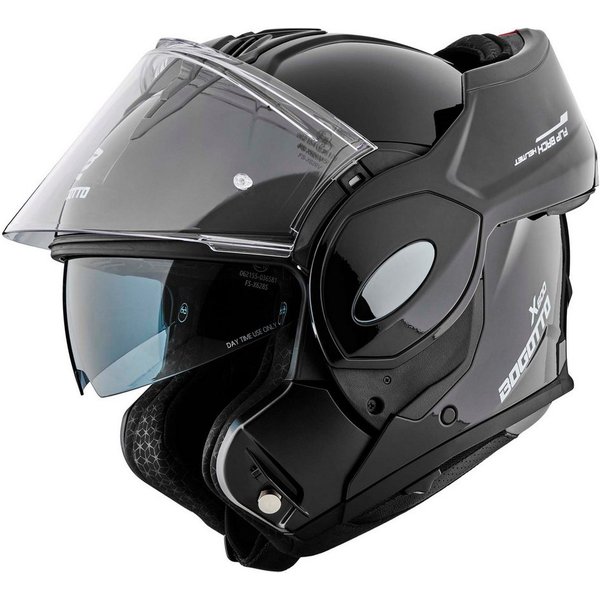 Bogotto Motorradhelm FS-X600 Klapphelm, Vorbereitet Für Kommunikationssystem,geeignet Brillenträger,vorbe