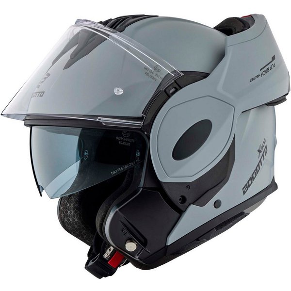 Bogotto Motorradhelm FS-X600 Klapphelm, Vorbereitet Für Kommunikationssystem,geeignet Brillenträger,vorbe