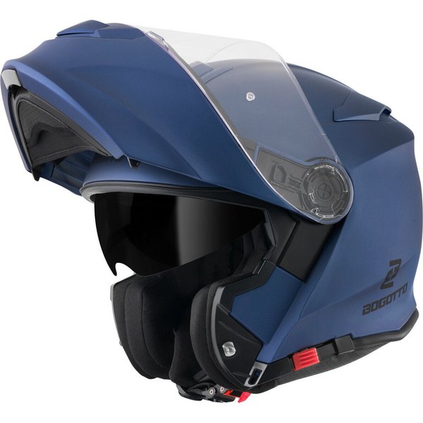 Bogotto Motorradhelm H271 Klapphelm, Vorbereitet Für Kommunikationssystem,geeignet Brillenträger,vorbe