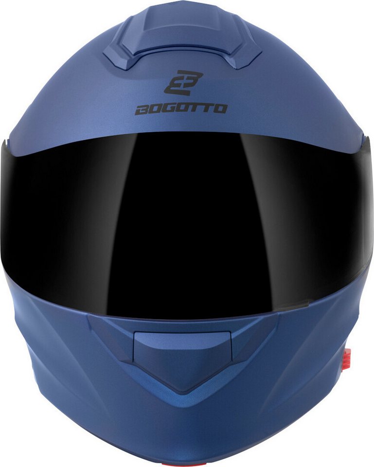 Bogotto Motorradhelm H271 Klapphelm, Vorbereitet Für Kommunikationssystem,geeignet Brillenträger,vorbe – Bild 5 von 5
