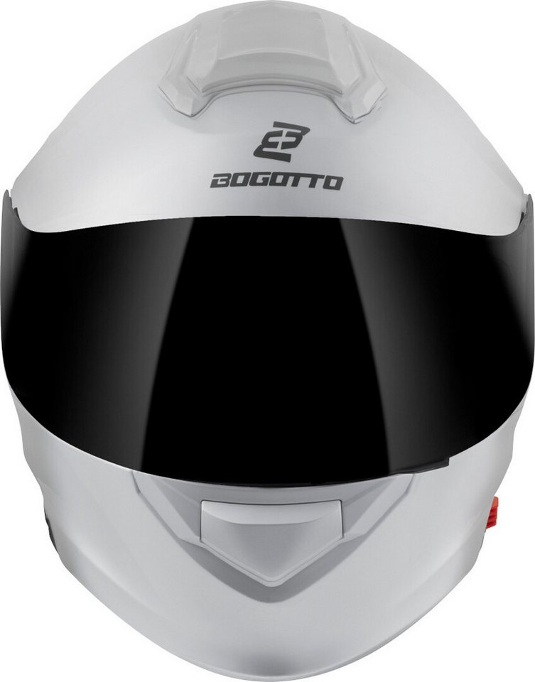 Bogotto Motorradhelm H271 Klapphelm, Vorbereitet Für Kommunikationssystem,geeignet Brillenträger,vorbe – Bild 5 von 5