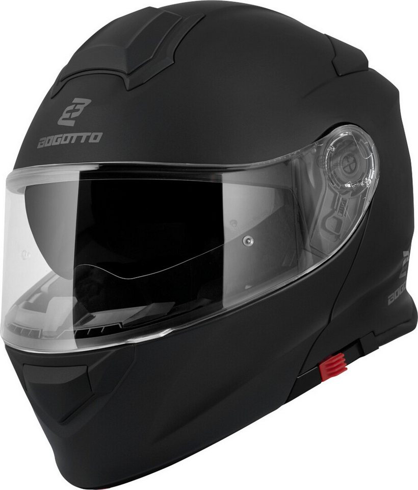 Bogotto Motorradhelm H271 Klapphelm, Vorbereitet Für Kommunikationssystem,geeignet Brillenträger,vorbe – Bild 3 von 5