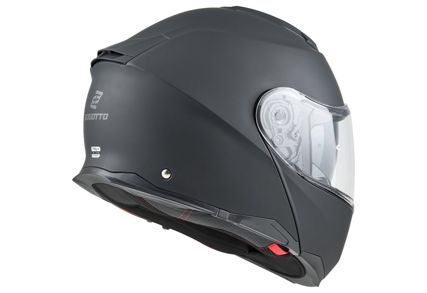 Bogotto Motorradhelm H272 Bluetooth Klapphelm, Integriertes Kommunikationssystem,geeignet Für Brillenträger,vorb – Bild 4 von 5