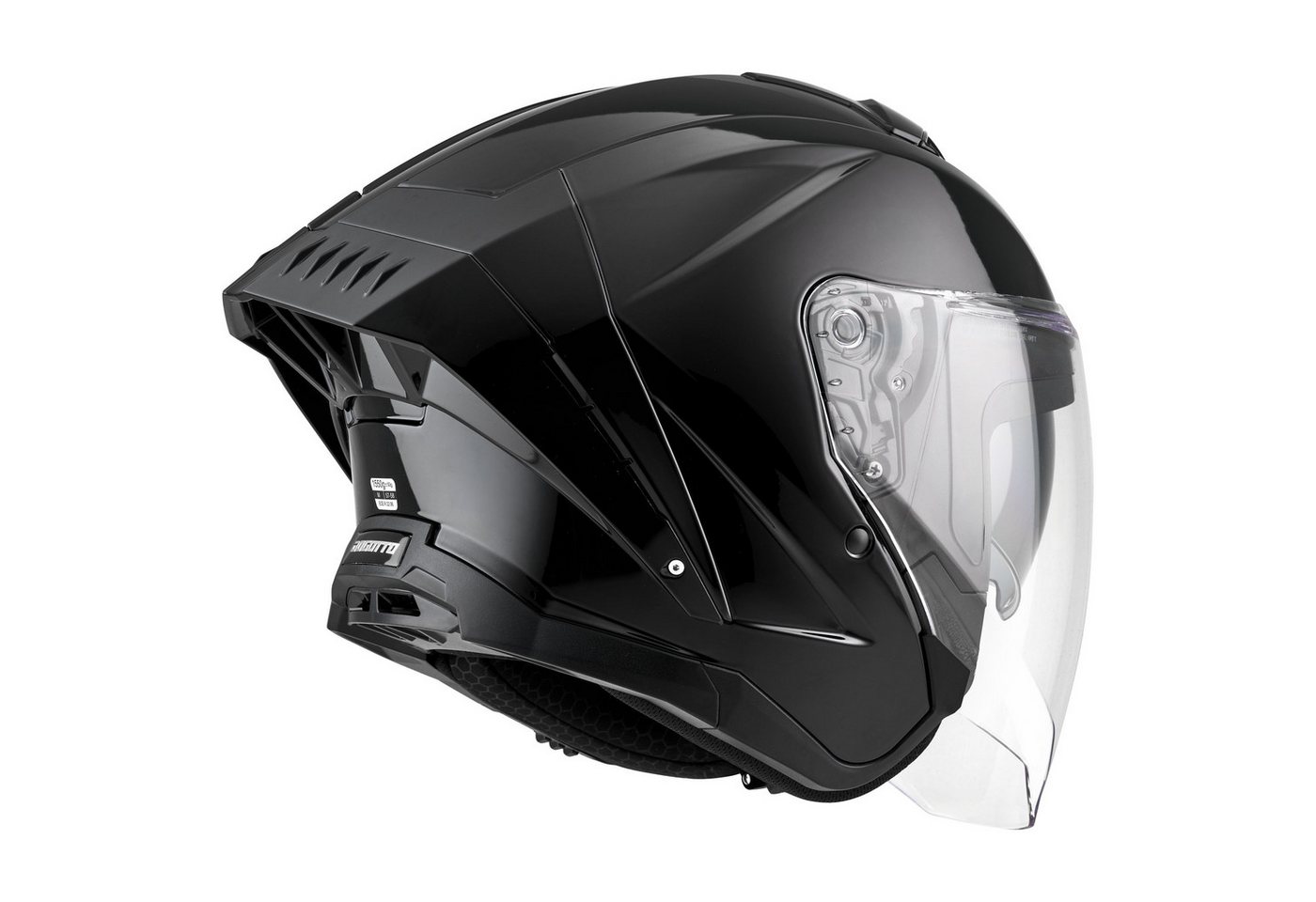 Bogotto Motorradhelm H599 Jethelm, Geeignet Für Brillenträger,herausnehmbares Innenfutter,integriert – Bild 3 von 5