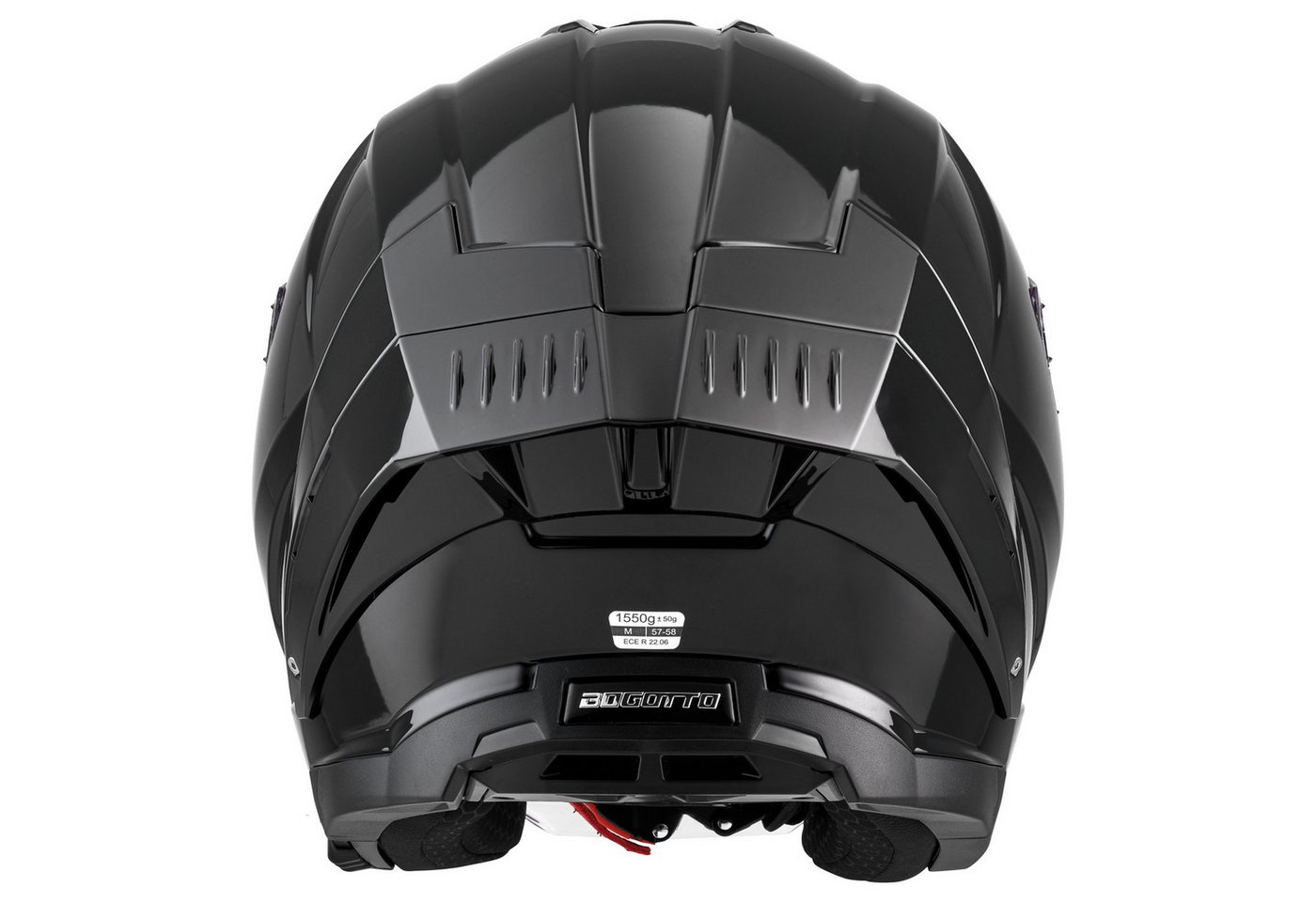 Bogotto Motorradhelm H599 Jethelm, Geeignet Für Brillenträger,herausnehmbares Innenfutter,integriert – Bild 4 von 5