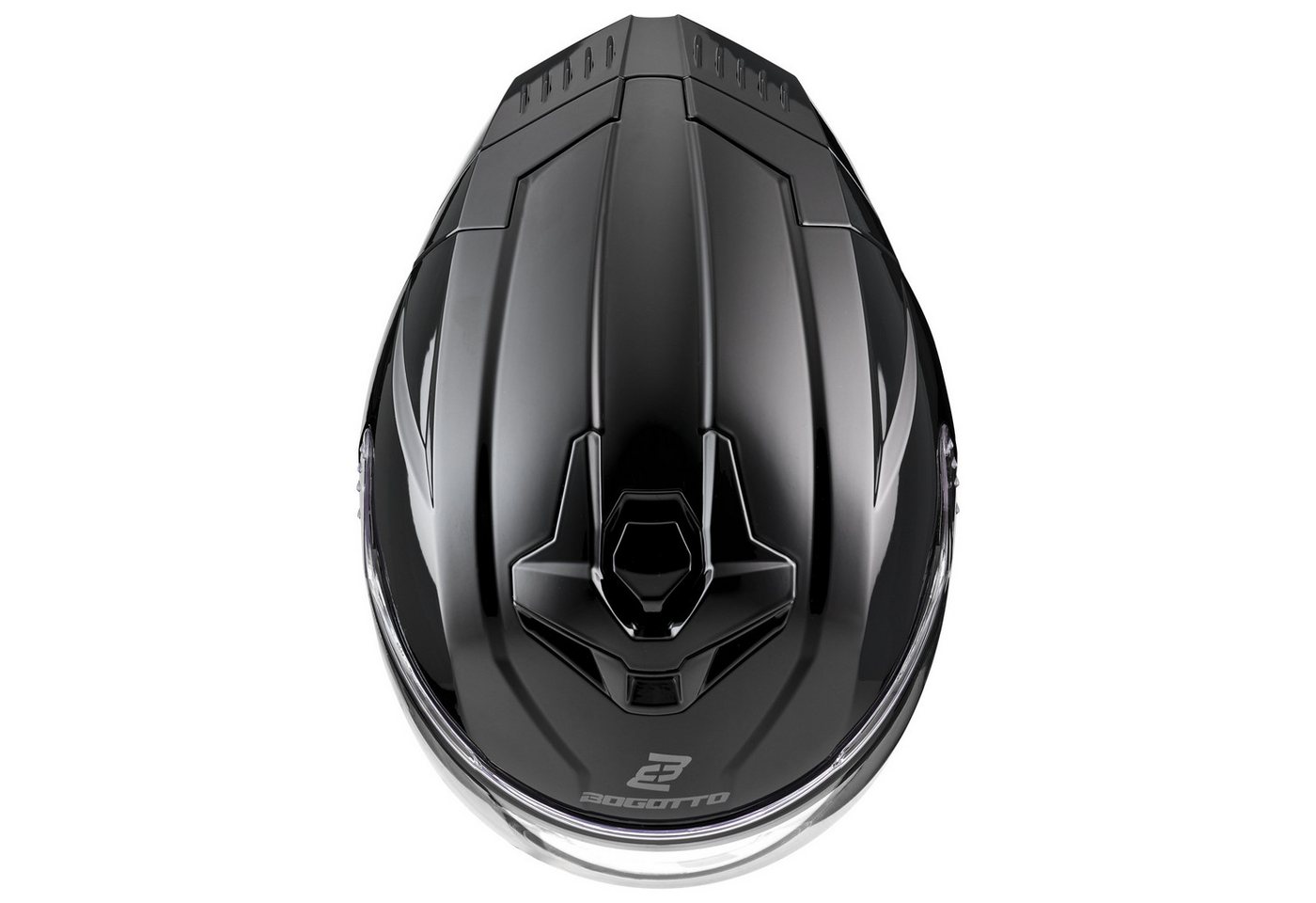 Bogotto Motorradhelm H599 Jethelm, Geeignet Für Brillenträger,herausnehmbares Innenfutter,integriert – Bild 5 von 5