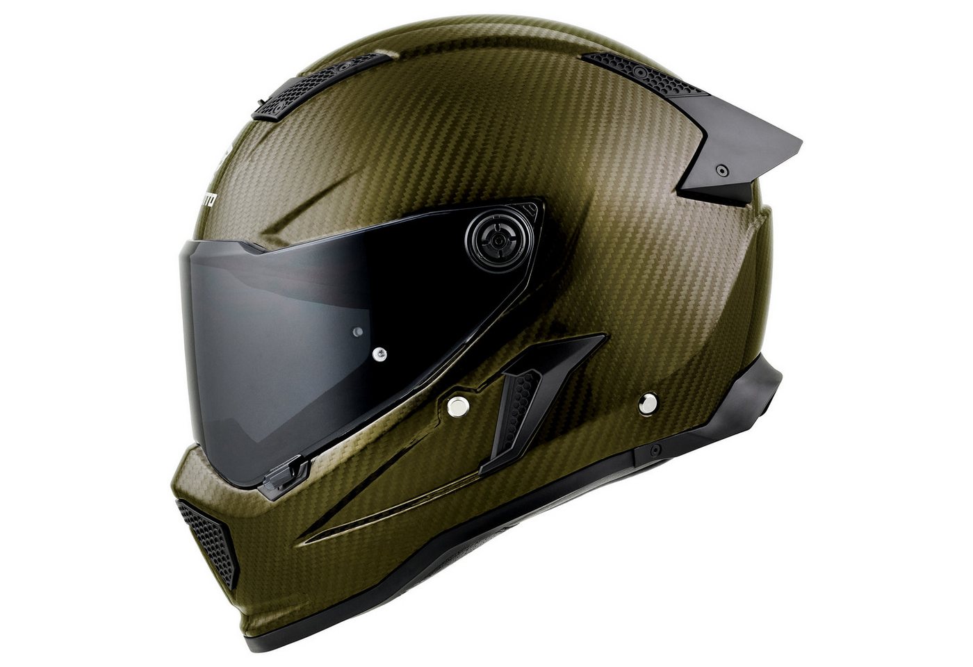 Bogotto Motorradhelm Rapto Carbon Helm, Vorbereitet Für Kommunikationssystem,geeignet Brillenträger,vorbe – Bild 2 von 5