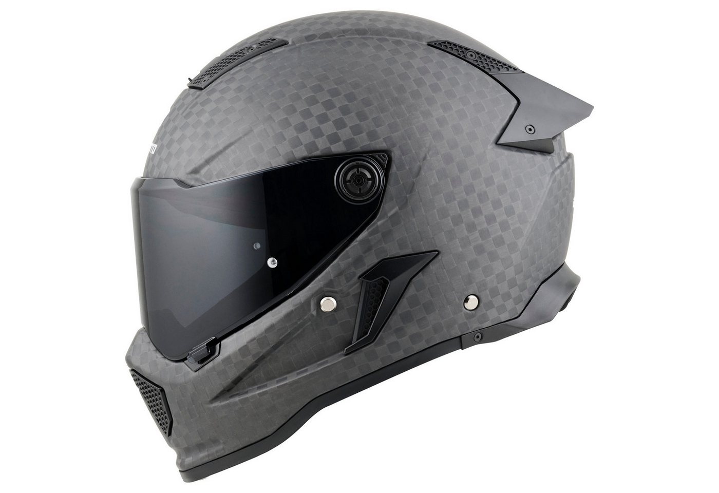 Bogotto Motorradhelm Rapto CheckR Carbon Helm, Vorbereitet Für Kommunikationssystem,geeignet Brillenträger,vorbe – Bild 3 von 5