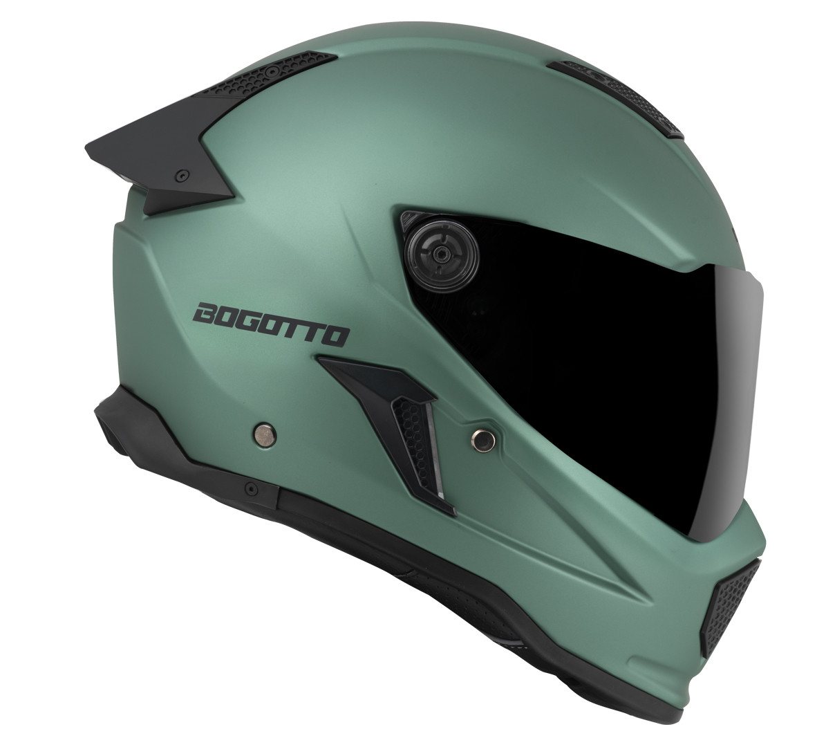 Bogotto Motorradhelm Rapto Helm, Vorbereitet Für Kommunikationssystem,geeignet Brillenträger,vorbe – Bild 2 von 5