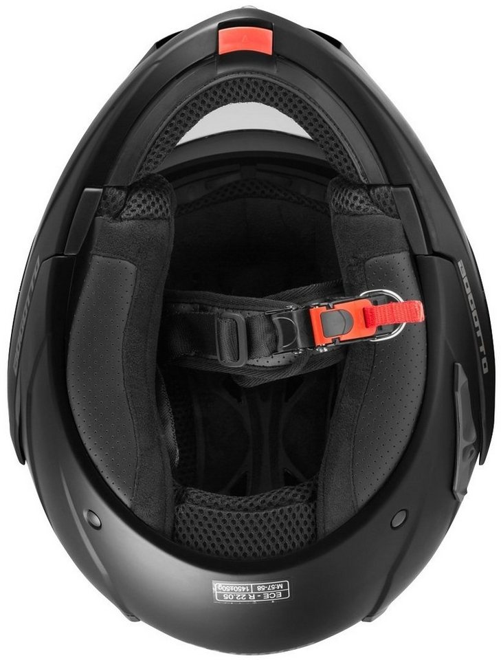 Bogotto Motorradhelm V280 Klapphelm, Integriertes Sonnenvisier – Bild 4 von 4