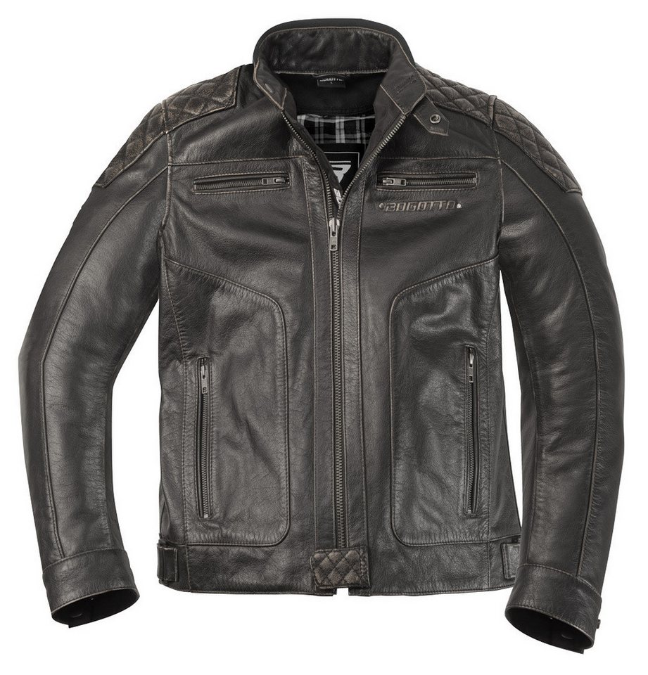 Bogotto Motorradjacke Quick-R Motorrad Lederjacke herausnehmbares Innenfutter – Bild 3 von 5