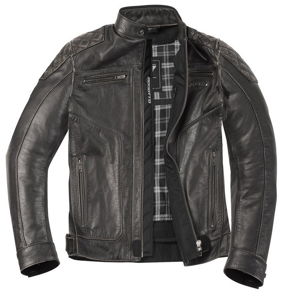 Bogotto Motorradjacke Quick-R Motorrad Lederjacke herausnehmbares Innenfutter – Bild 4 von 5