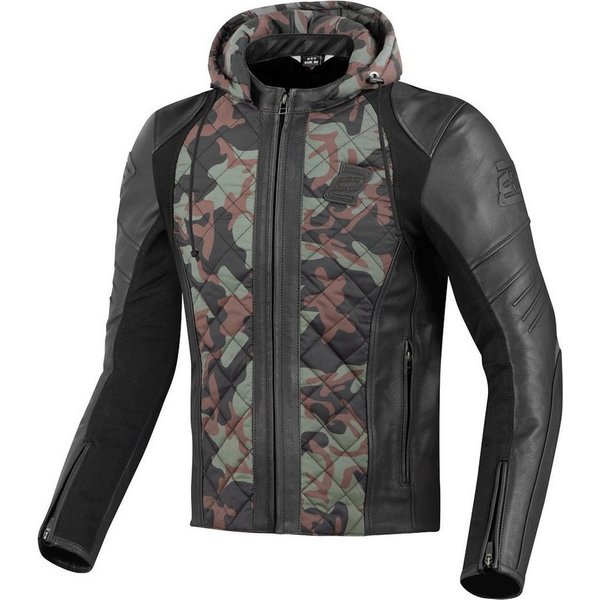 Bogotto Motorradjacke Radic Motorrad Leder-/Textiljacke protektoren