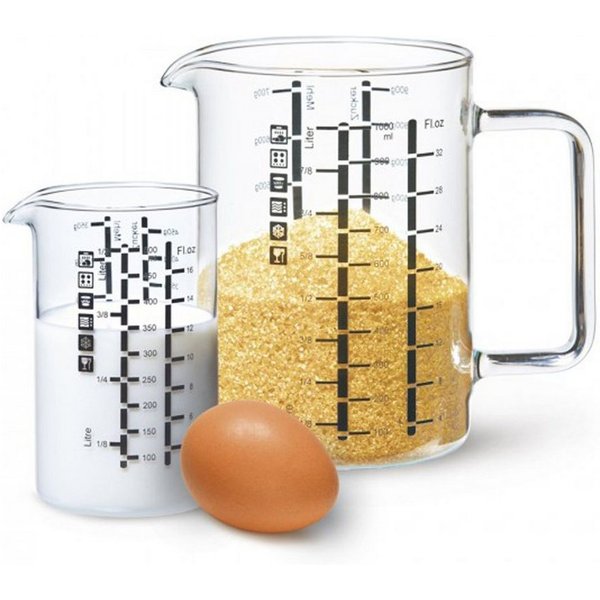 BOHEMIA SELECTION Messbecher, Glas