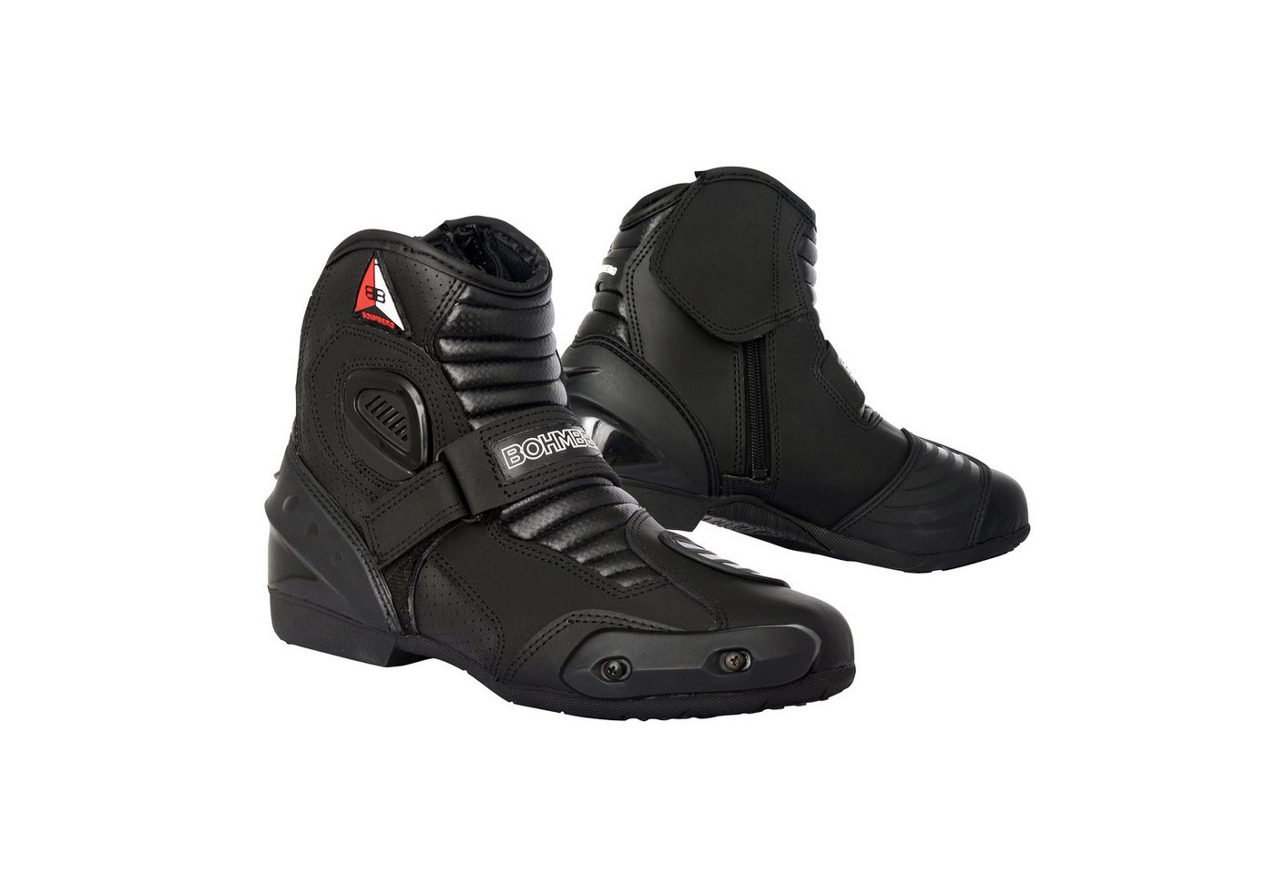 BOHMBERG Motorradstiefel aus echtem Leder / Herren / Motorradstiefel – Bild 2 von 5