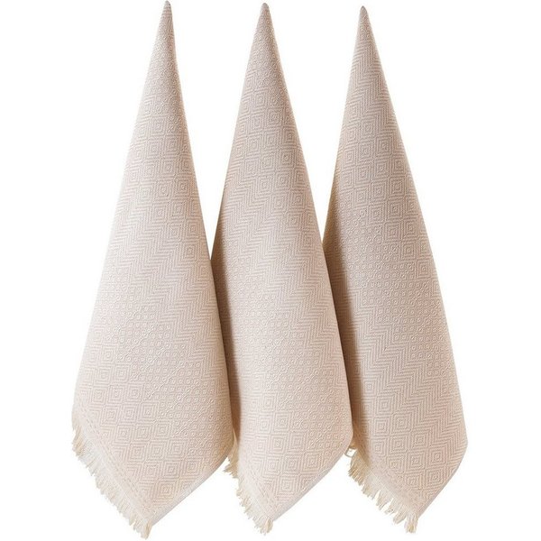 BOHORIA Geschirrtuch Premium 3er Set Collection - 100% Baumwolle, 3er Set