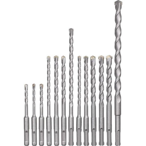 kwb Bohrer- und Bit-Set kwb SDS-Plus Hammer-Bohrer-Set, 12-teiliges Stein- u. Beton-Bohrer Sat, kwb SDS-Plus Hammer-Bohrer-Set, 12-teiliges Stein- u. Beton-Bohr