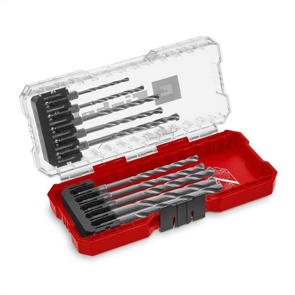 Einhell Bohrer- und Bitset Original Einhell S-CASE 10-tlg. Steinbohrer-Set (nach DIN 10083-2 aus, 10-St., Original Einhell S-CASE 10-tlg. Steinbohrer-Set (nach 