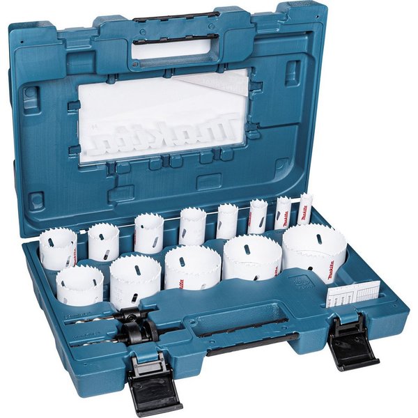 Makita Bohrkrone Makita D-63993 Lochsägen-Set 16 mm, 19 mm, 22 mm, 25 mm, 32 mm, 35 m