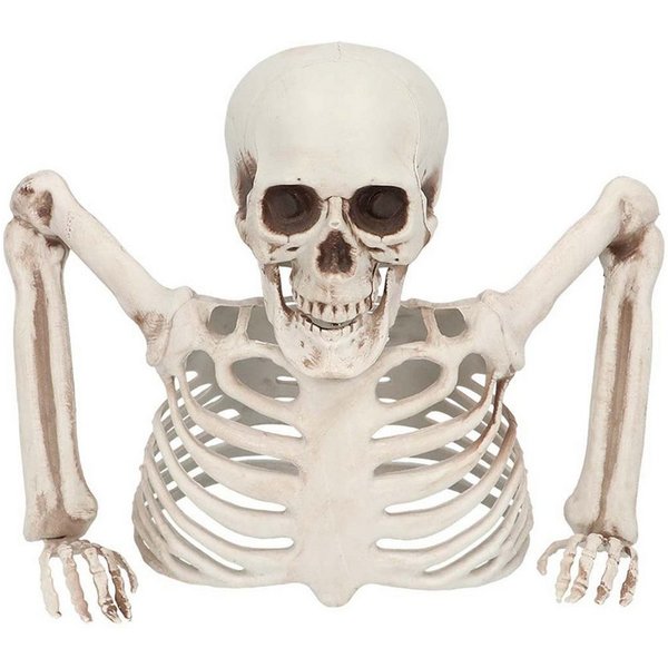 Boland Dekoobjekt Skelett Gartendeko - Horror Halloween Deko Outdoor, Horror Halloween Deko Outdoor