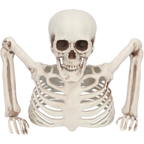 Boland Dekoobjekt Skelett Groundbreaker 20 cm, Halloween Dekoration