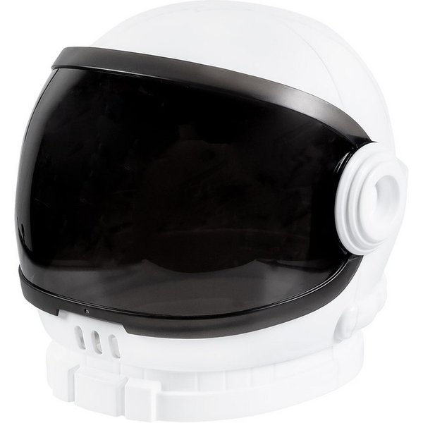 Boland Kostüm Helm Astronaut weiß Raumfahrerhelm mit Visier für Karneval-Kostüm, Perfektes Accessoire für Raumfahrer-Kostüme