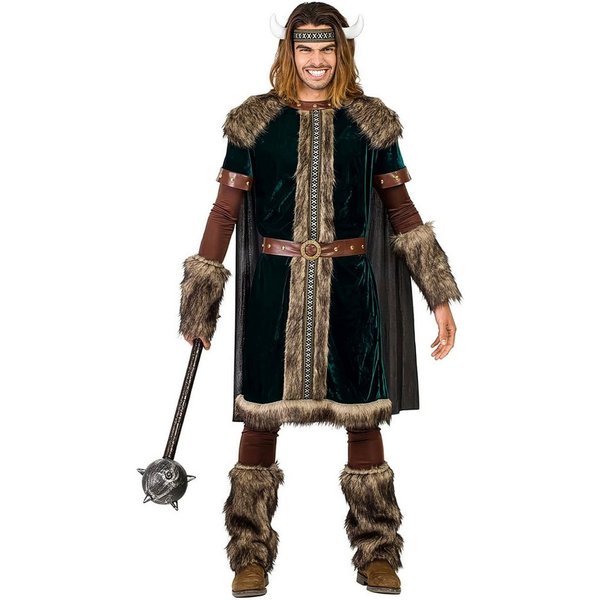 Boland Kostüm Wikinger Barbar Kostüm - Karnevalskostüme Herren, Damit fühlst Du Dich wie King!