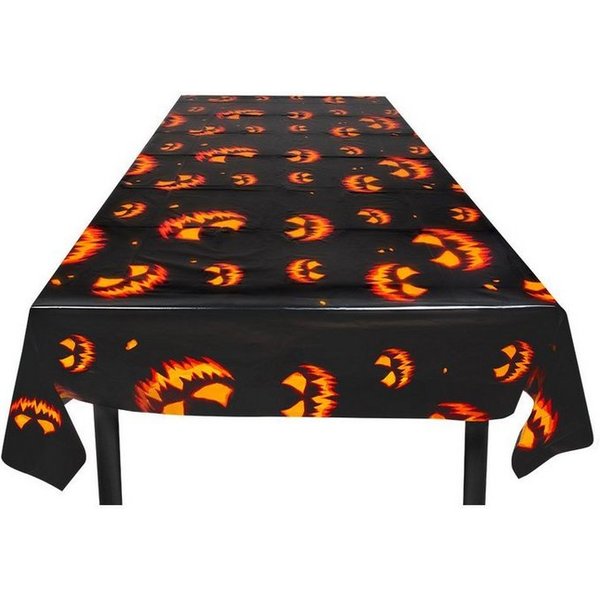 Boland Tischdecke Halloween Tischdecke - Halloween Deko Partydeko, Auf den Kürbis gekommen: Deko für Halloweenpartys!