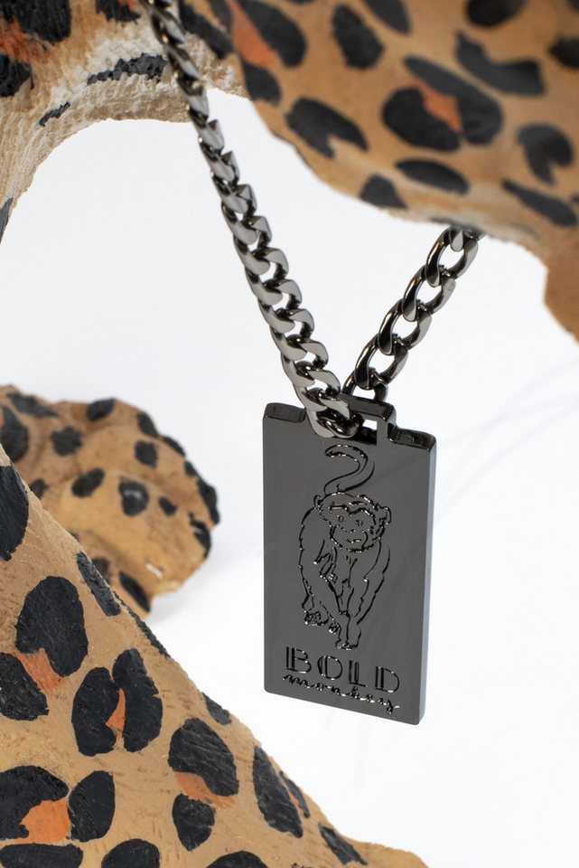 Bold Monkey Beistelltisch Retro Beistelltisch Couchtisch Dope As Hell Panther Rauchglasplatte – Bild 5 von 5
