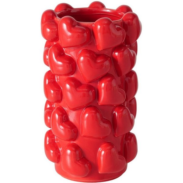 BOLTZE Dekovase Vase Herz-Liebe, 20 cm Höhe