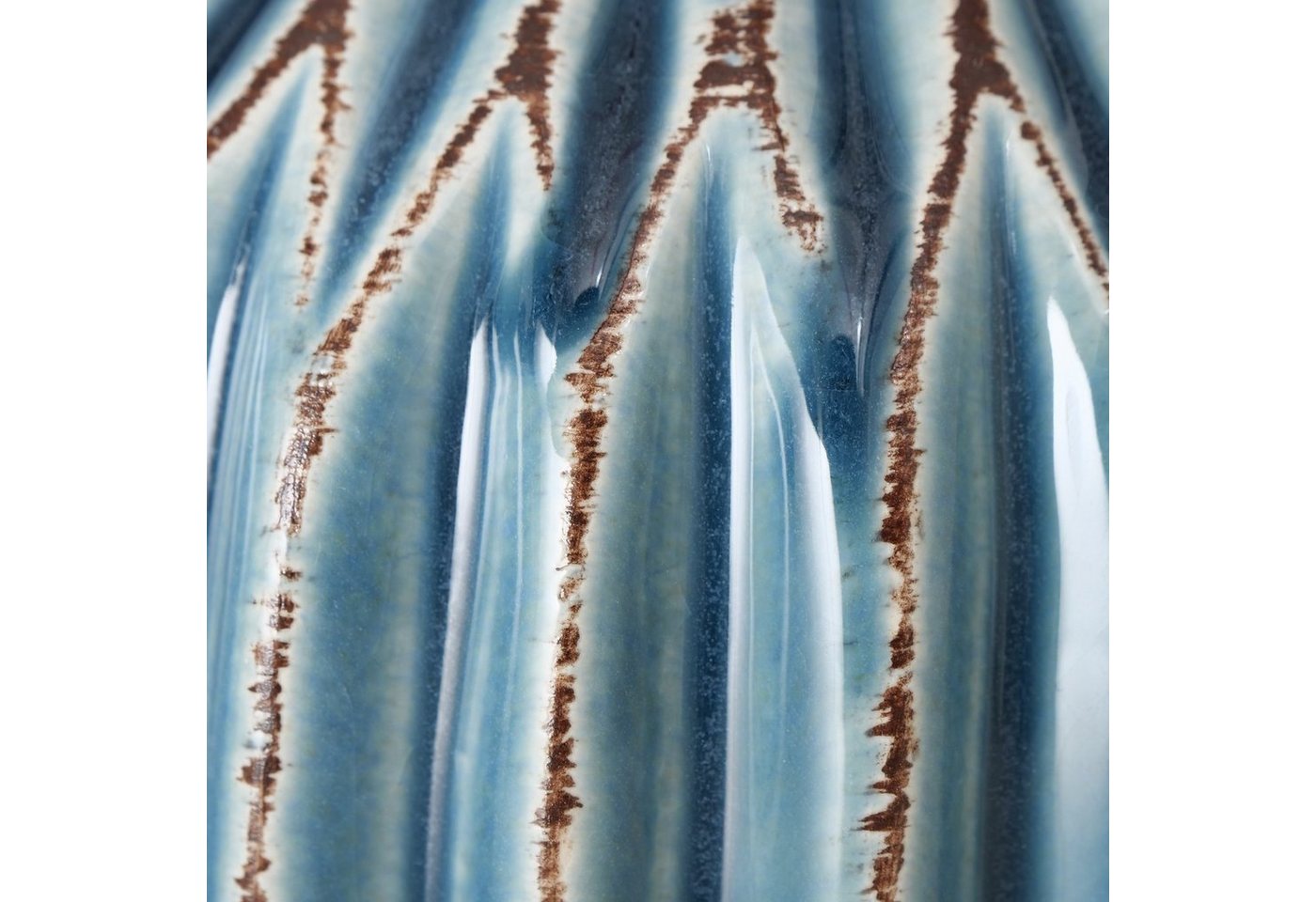 BOLTZE Tischvase 3er Set Vase Lenja, türkis – Bild 5 von 5
