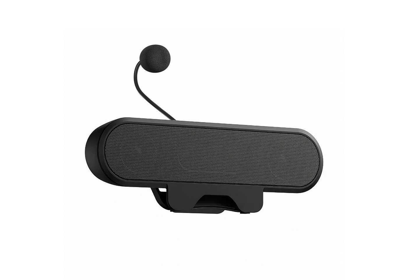 Bolwins E27C PC Lautsprecher mit Mikrofon, USB Soundbar für Monitor & Laptop PC-Lautsprecher nicht relevant (nicht relevant, 10 W, Monitor-Clip, AEC-Mikrofon, 1 – Bild 2 von 5