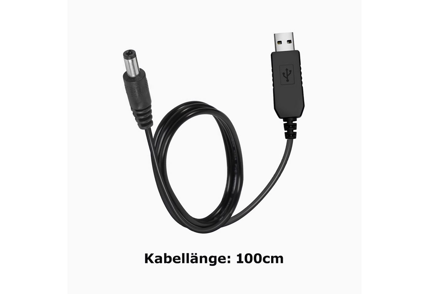 Bolwins H03 USB -AAA Batterie Adapter 4,5V Stromkabel Stromversorgung USB 1m Stromkabel, USB-A, USB Typ A (100 cm), Ersetzt 3× AAA-Batterien durch stabile USB-S – Bild 3 von 5