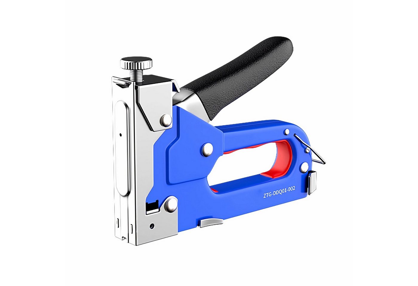 Bolwins Handtacker A07C 4in1 Profi Handtacker mit 800 Klammern Tacker Hefter Heftklammer, 0 in V, 4-in-1 Handtacker, Einstellbare Schlagkraft – Bild 2 von 5