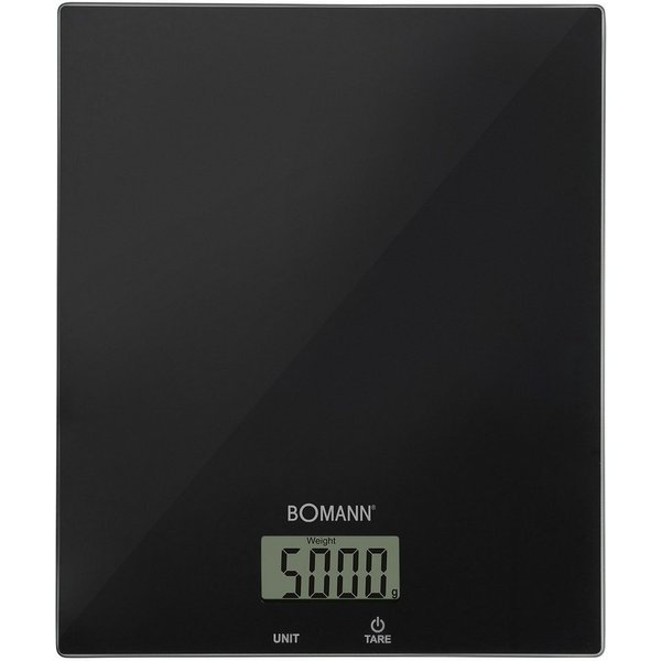 BOMANN Küchenwaage KW 6085 CB, Küchenwaage, 1g Schritte, Zuwiegefunktion