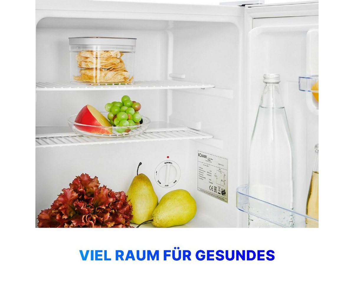 BOMANN Kühlschrank KB 7346, 51 cm hoch, 45 cm breit, Mini Kühlschrank 42 Liter, Kühlbox klein und leise – Bild 2 von 5