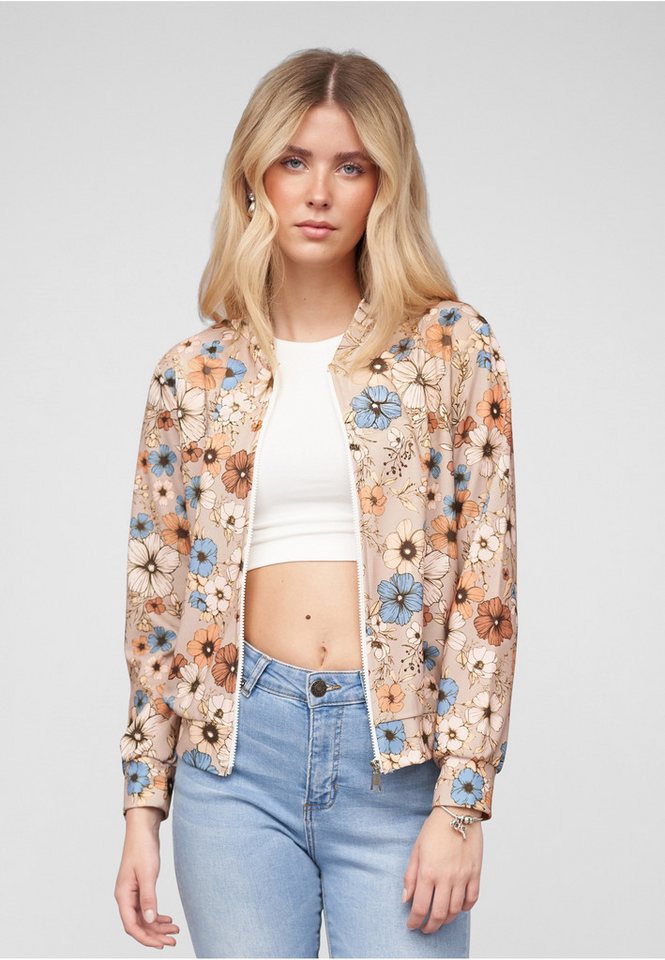 CLOUD 5IVE Bomberjacke CLOUD 5IVE Blouson with All-Over Flower Print (1-St) – Bild 3 von 5