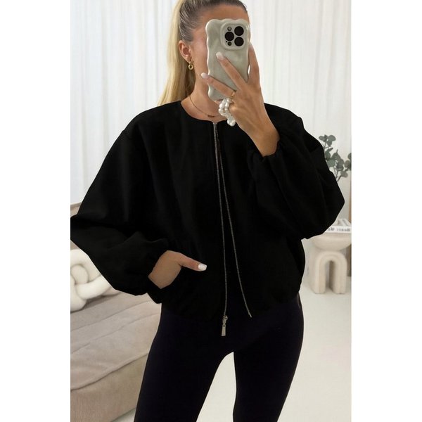 Worldclassca Bomberjacke Worldclassca Bomberjacke mit Zip Trench Jacke Übergangsjacke Blouson