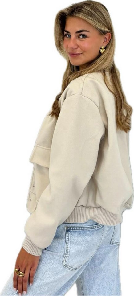 Worldclassca Bomberjacke Worldclassca Bomberjacke Trench Jacke Übergangsjacke College Blouson – Bild 2 von 3