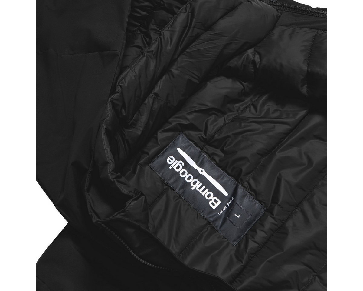 Bomboogie Parka CM9137 Herren Winterjacke, Wintermantel, Regenmantel, Kapuzenjacke, Funktionsjacke – Bild 4 von 5