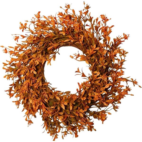 Bomiclss Dekokranz 43 cm Realistischer Herbstkranz, ideal für die Haustür, Außenbereich, Innen- und Außendekorationen, Herbst-Hausschmuck und Halloween