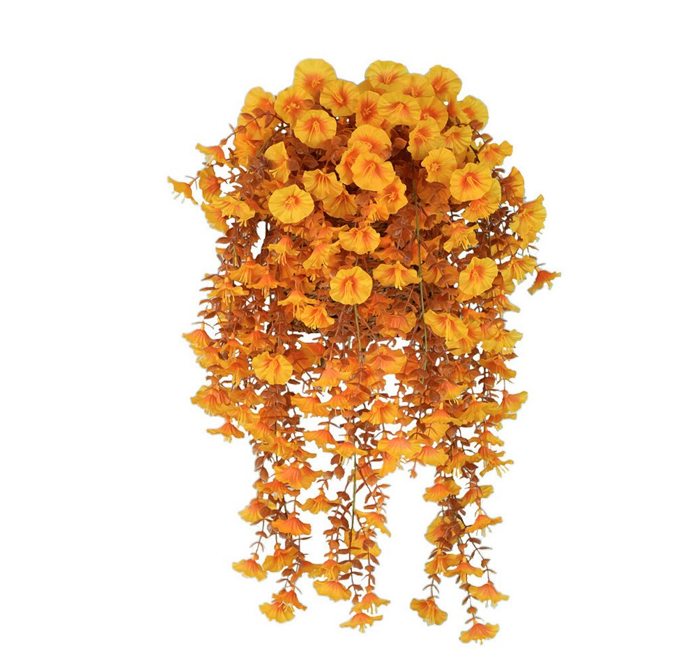 Kunstblumenstrauß 2 Bündel Herbststrauß Künstlich Kunstblumen Herbstzweige Herbstdeko, Bomiclss, für Draußen Innen Balkon Tisch – Bild 2 von 5