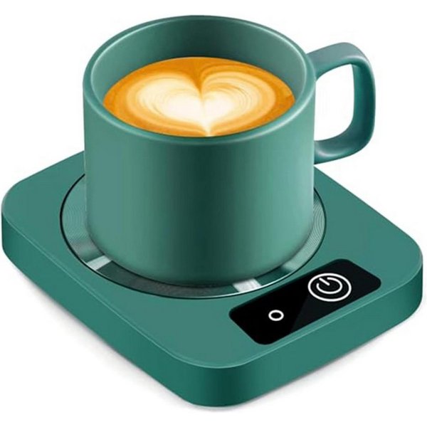 Bomiclss Tassenwärmer USB 45°C, Kaffee Warmhalteplatte für Tassen und Becher, Getränkewärmer für Büro und Zuhause