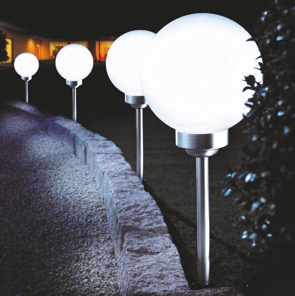 BONETTI LED Gartenleuchte Gartenleuchte, LED fest integriert – Bild 2 von 5