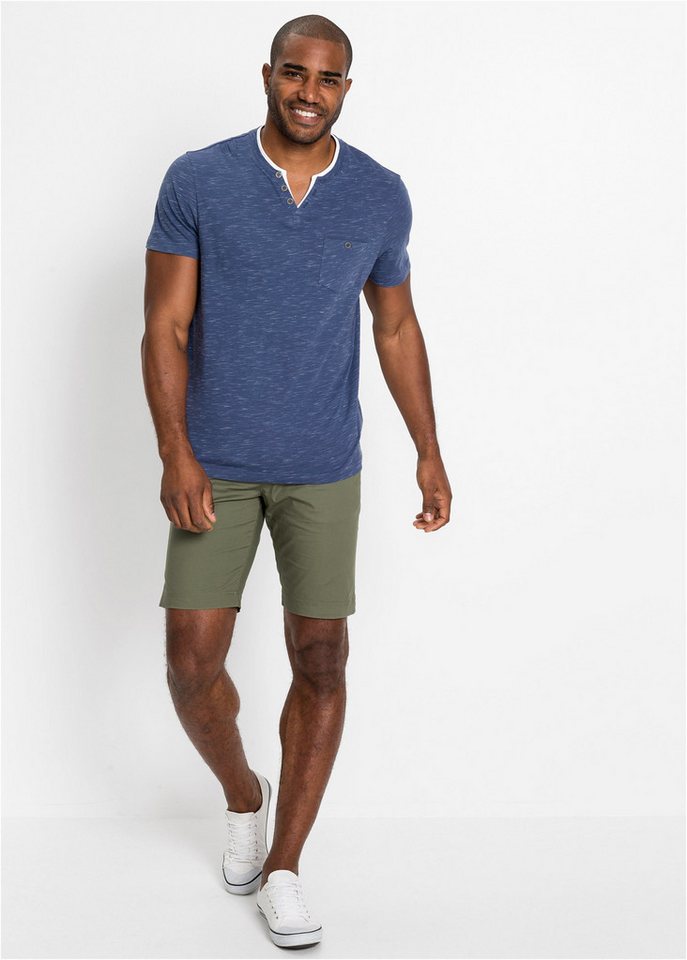 bonprix 2-in-1-Shirt Regular Fit, mit Brusttasche, Henley-Stil, Lagen-Look – Bild 5 von 5