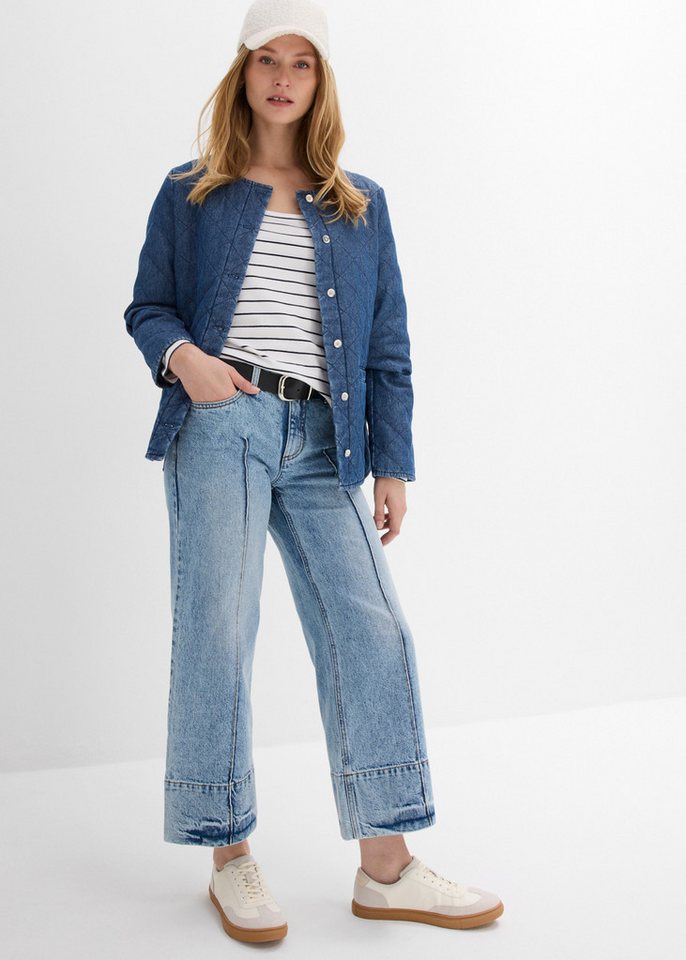 bonprix 7/8-Jeans lockere Passform, verkürztes Bein, mit Elasthan-Anteil, aus Baumwolle – Bild 5 von 5