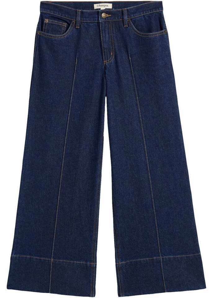 bonprix 7/8-Jeans lockere Passform, verkürztes Bein, mit Elasthan-Anteil, aus Baumwolle – Bild 5 von 5