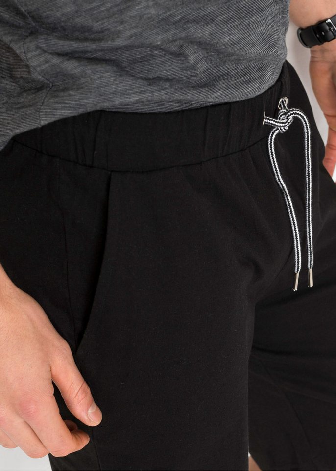 bonprix Bermudas aus Baumwolle, mit Kordelverschluss, Regular Fit – Bild 3 von 5