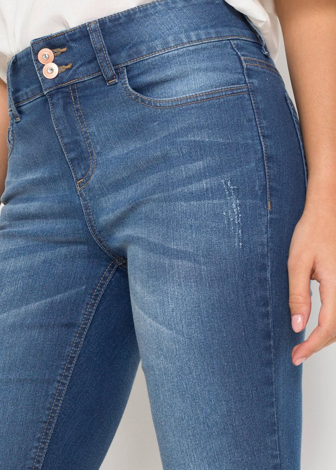 bonprix Bermudas aus Baumwolle mit Elasthan, schmale Passform – Bild 3 von 5