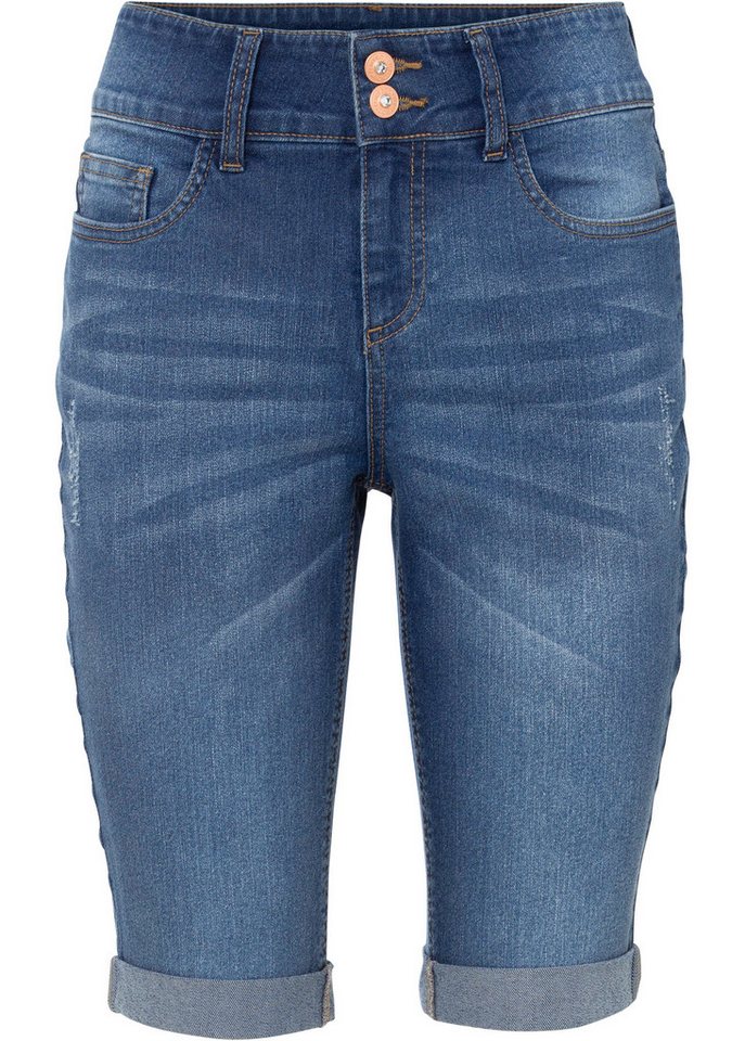 bonprix Bermudas aus Baumwolle mit Elasthan, schmale Passform – Bild 5 von 5